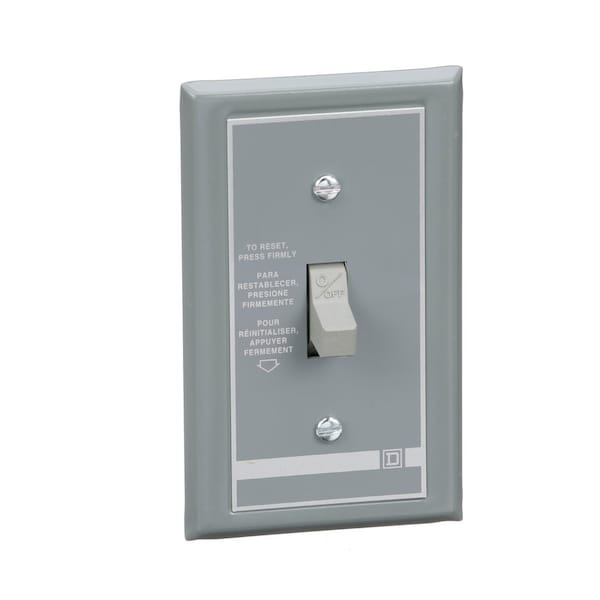 Arrancador manual Square D FHP - Montaje empotrado - 1P - Interruptor basculante - Sin indicador - 277VAC - 2510FF1