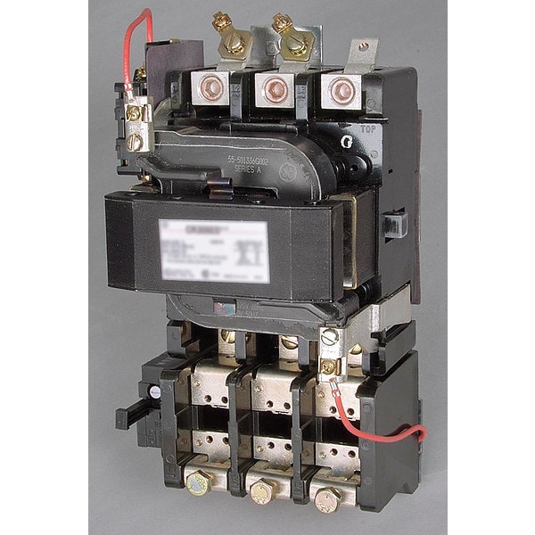 Arrancador magnético NEMA no reversible de Ge, sin gabinete de protección, clasificación NEMA, 240V AC, 3 polos, 1NO - CR306E00300XAAAAL