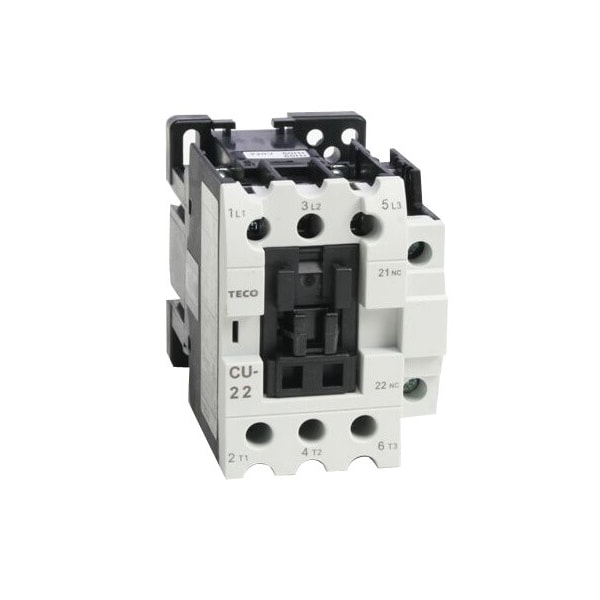 Contactores Noark, 460VAC, 1 contacto normalmente abierto + 1 contacto normalmente cerrado auxiliar - CU-22-HP-3A1A1B