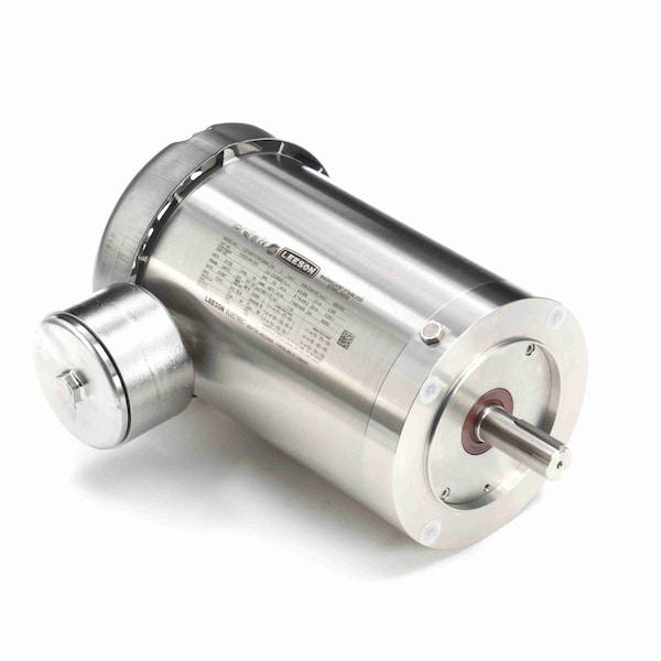 Motor de 20Hp para elevador Leeson, servicio pesado, trifásico, 1800 RPM, 230/460 V, armazón 256T, abierto - LM28880