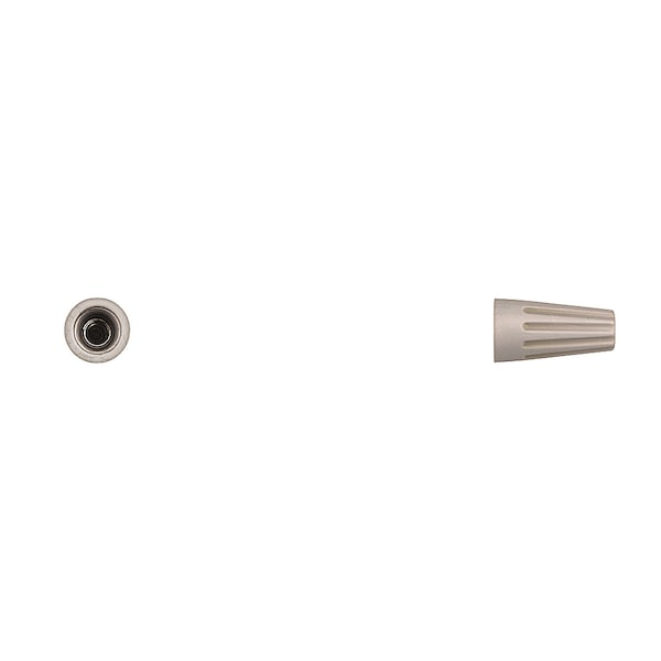 Conectores de alambre de rosca dura de tipo gris que unen alambre calibre 18/16 PK25 - 9996PK