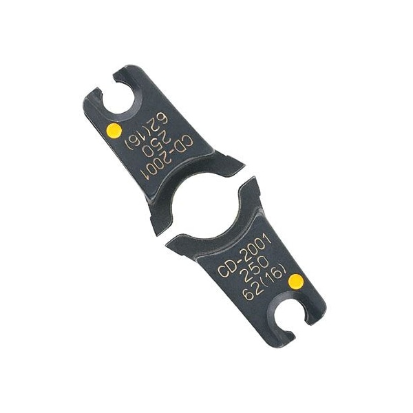 Matriz de Crimpado Panduit, Ct-2001, 250 Kcmil, Cu, 3/0 Awgal - CD-2001-250-SET