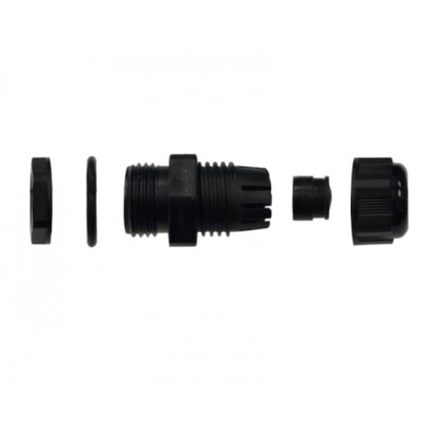 Control de cables Control de cables® IP68 A prueba de agua Glandula de cable de nylon - Diámetro de cable de 5/8" - Rosca PG21 - 50 Pzs/ Paquete - CGPG21-50