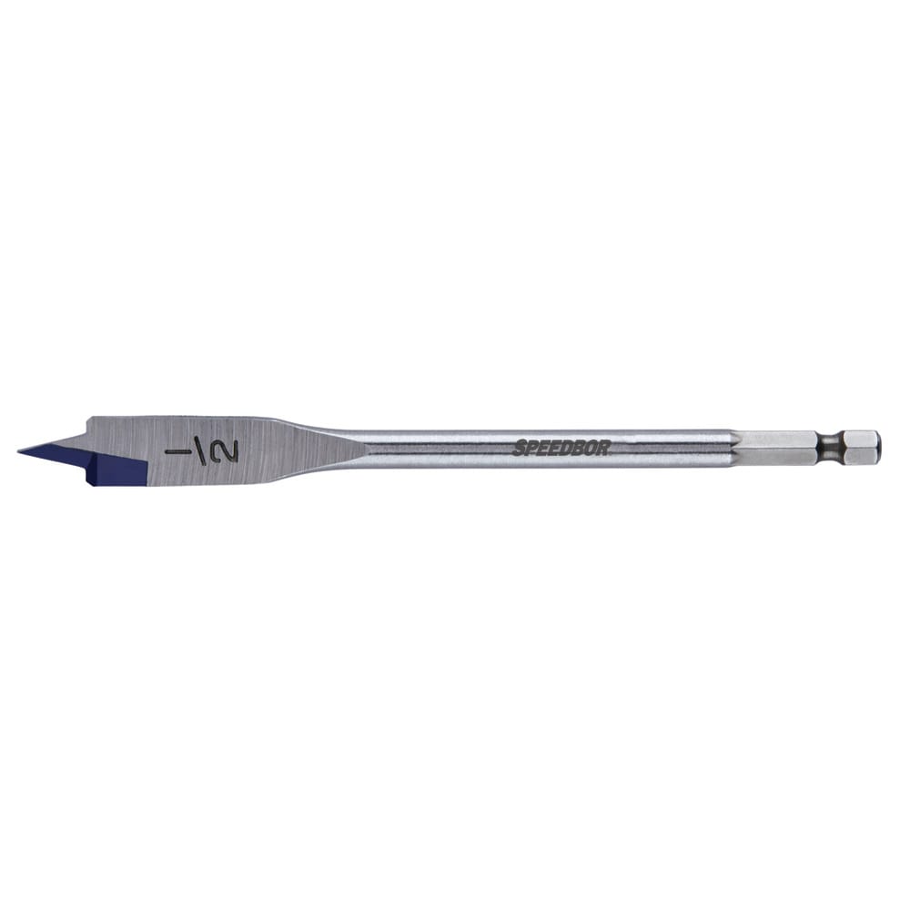 IRWIN Longitud estándar Broca para madera de pala de 1/2 pulgadas x 6 pulgadas - 88808BX