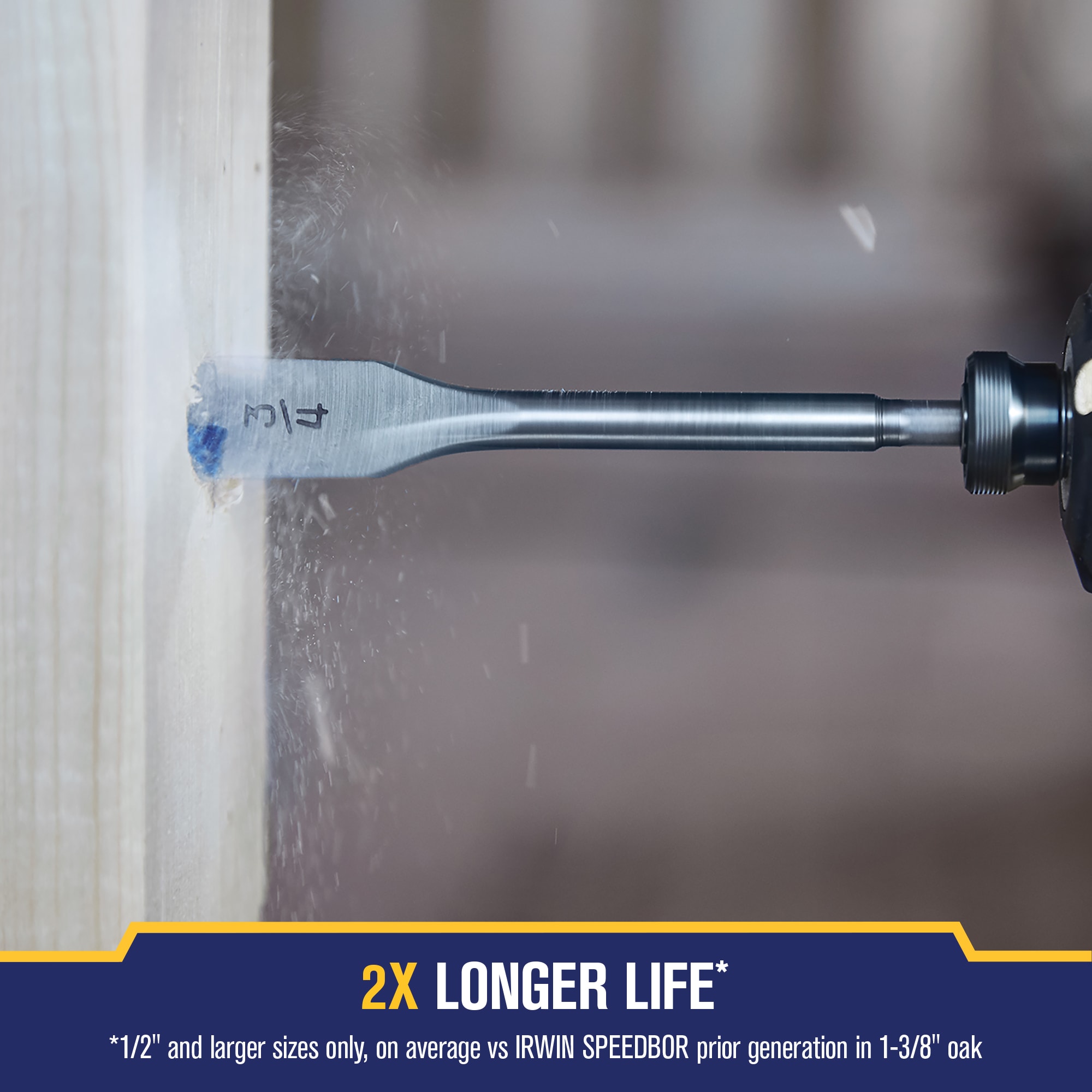 Longitud estándar de 3/4 de pulgada x 6 pulgadas Broca de barrena para madera de IRWIN - 88812BX