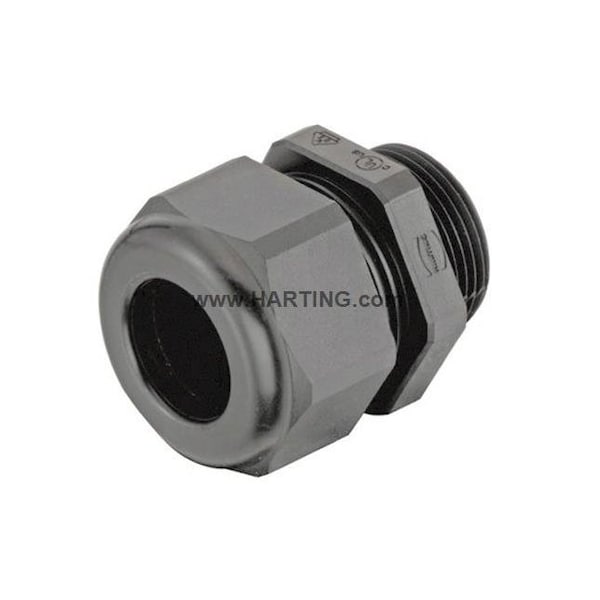 Harting Han CGM-P M25x1, 5 D.9-16mm negro, PK 10 - 19000005191