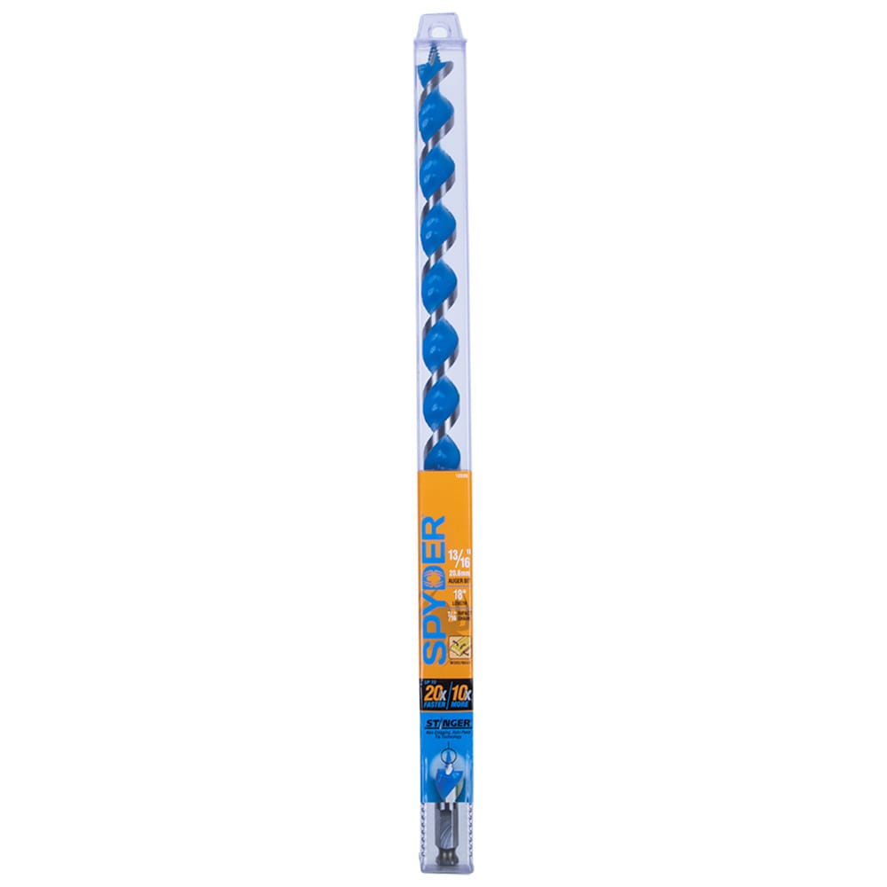 Broca de avellanado para madera Spyder Stinger de 13/16 pulgadas x 18 pulgadas - 12026