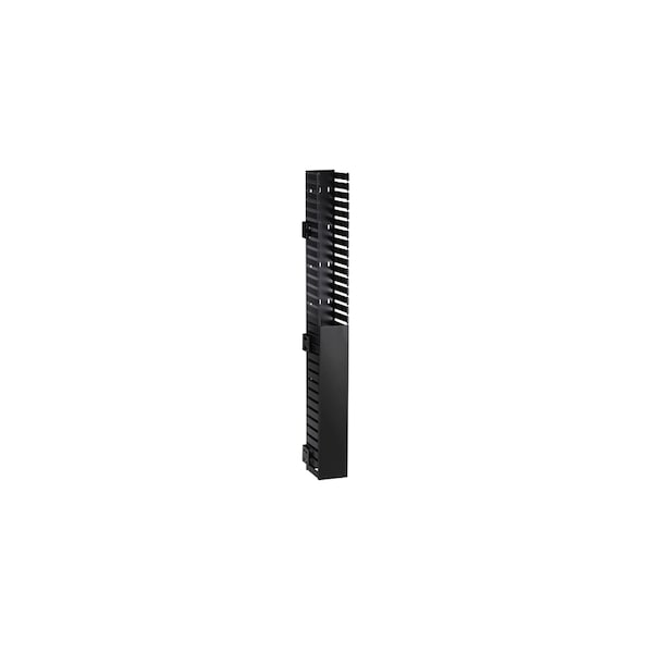 Gestión de cables en gabinete vertical, 71" de alto x 3" de ancho x 4" de profundidad, montaje lateral, color negro ROHS - CWMPV3440