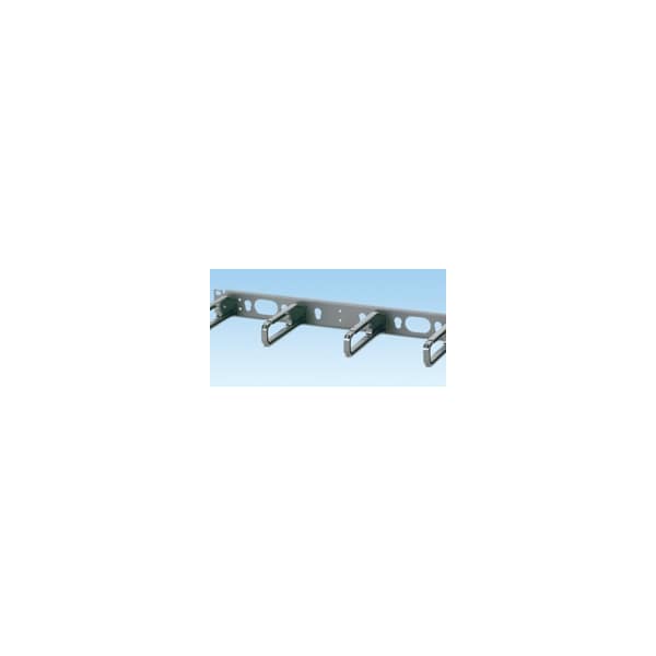 Panduit PANEL DE ANILLO D-RING DE ADMINISTRACIÓN DE CABLES HORIZONTAL, 19"W X 1.5"H X 5"D, NEGRO 1RMU ROHS - CMPHHF1