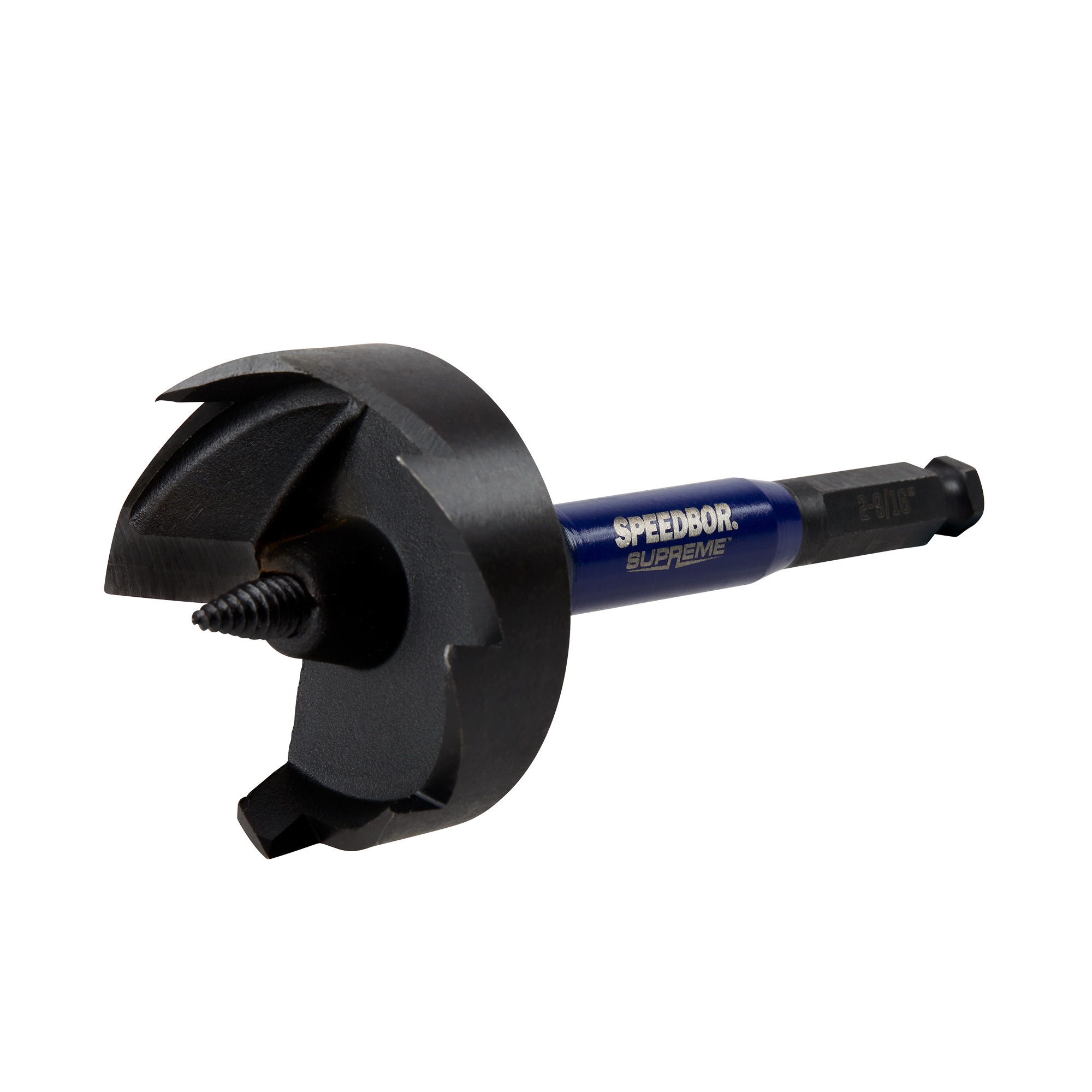 IRWIN SPEEDBOR SUPREME Broca de autoavance para madera de 2-9/16 pulgadas x 6 pulgadas - IWAX2009