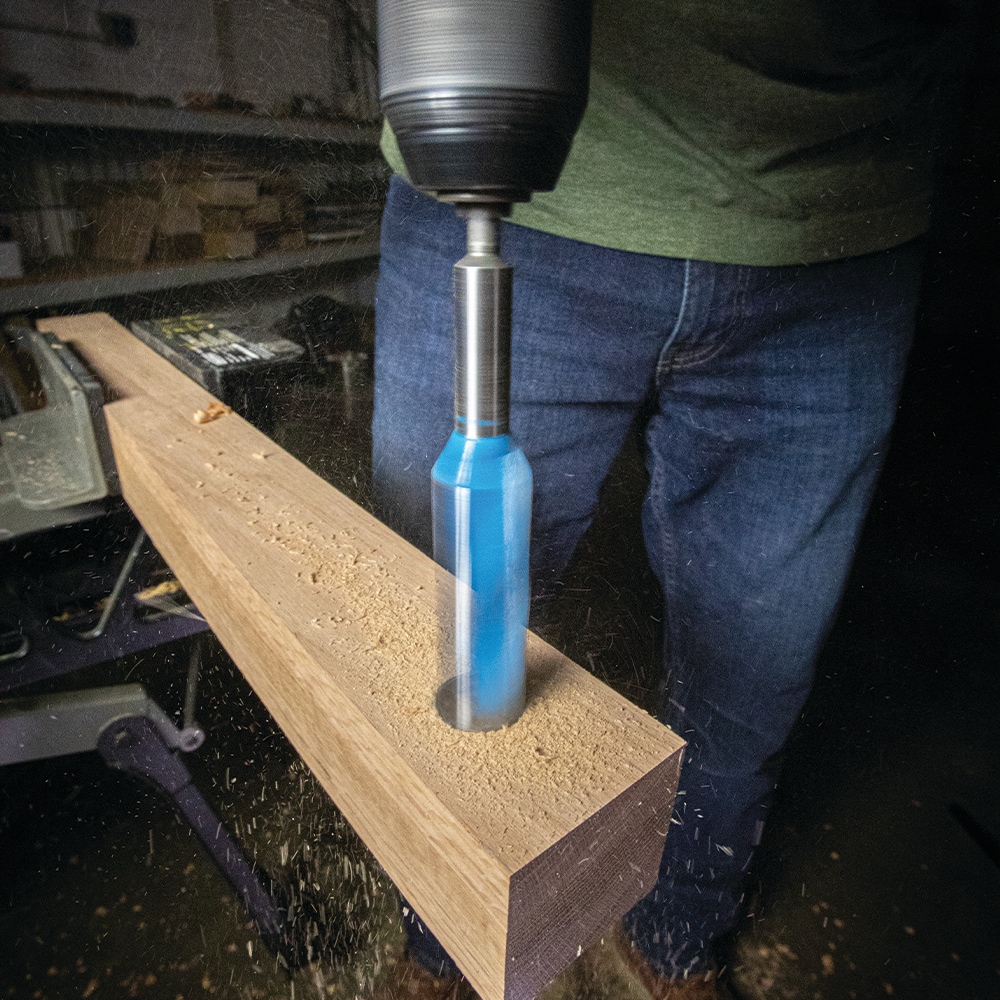 Broca de taladro de potencia para madera Spyder Stinger de 3/4 pulgadas x 6-1/2 pulgadas - 15006