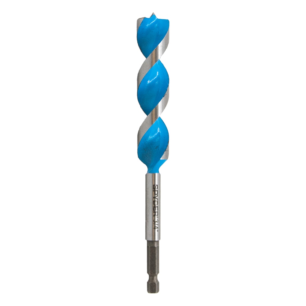 Broca de taladro de potencia para madera Spyder Stinger de 3/4 pulgadas x 6-1/2 pulgadas - 15006