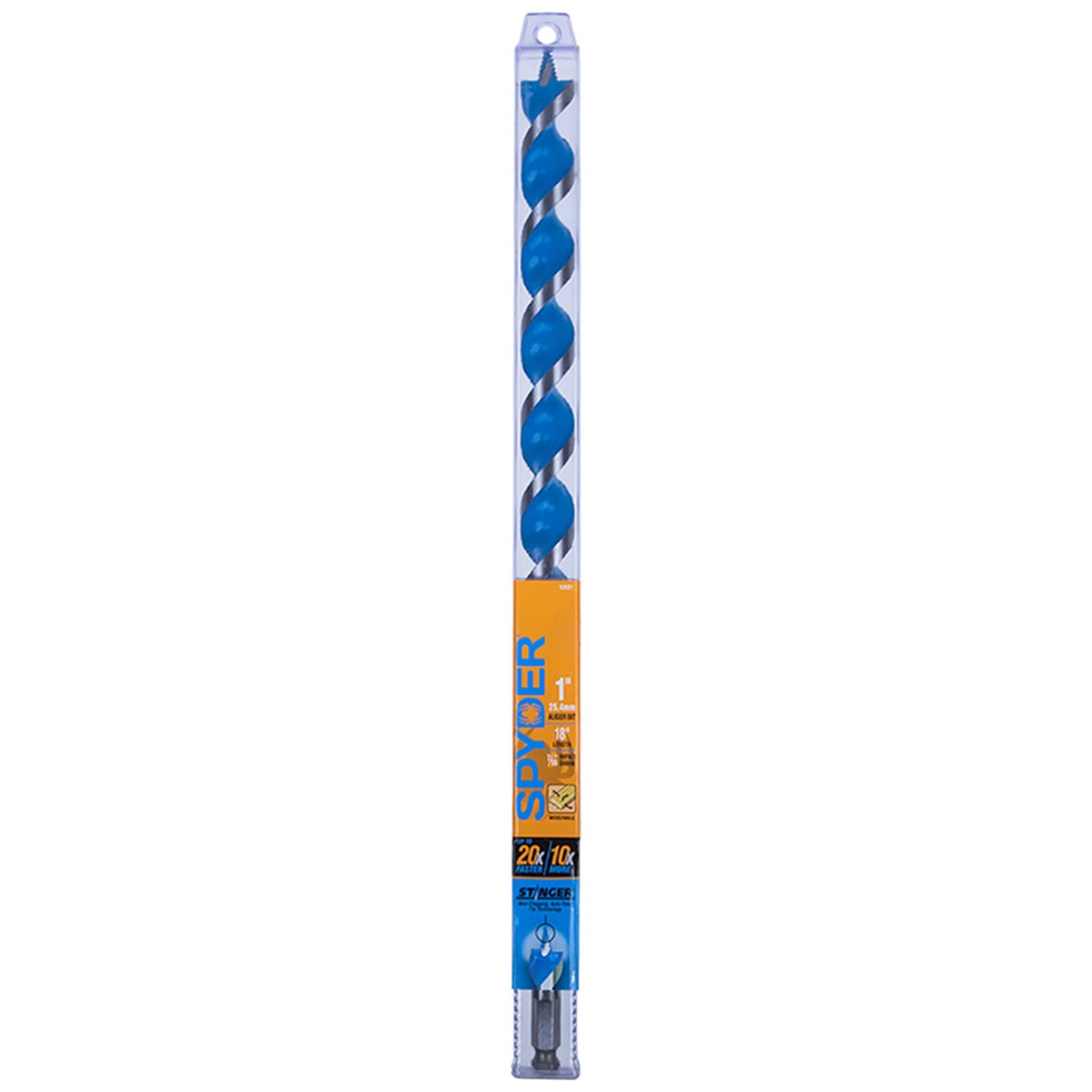 Broca avellanadora Spyder Stinger de 1 pulgada x 18 pulgadas - 12021.