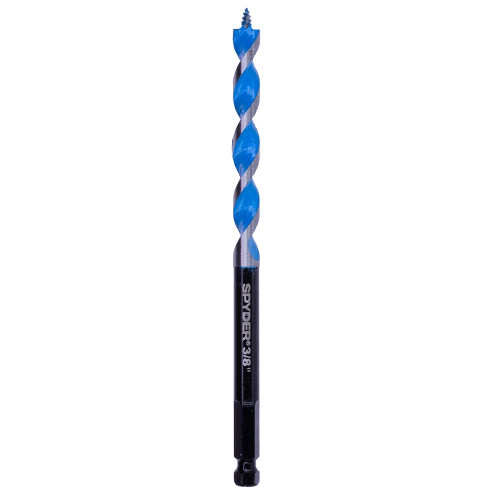 Broca avellanadora para madera Spyder Stinger de 3/8 pulgadas x 6-1/2 pulgadas - 12002