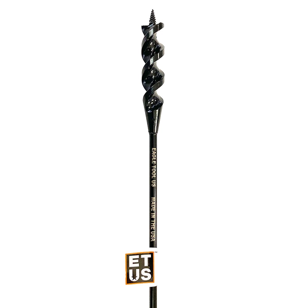Broca flexible para madera estilo hélice de 3/8 pulgadas x 72 pulgadas - EA37572 de Eagle Tool US