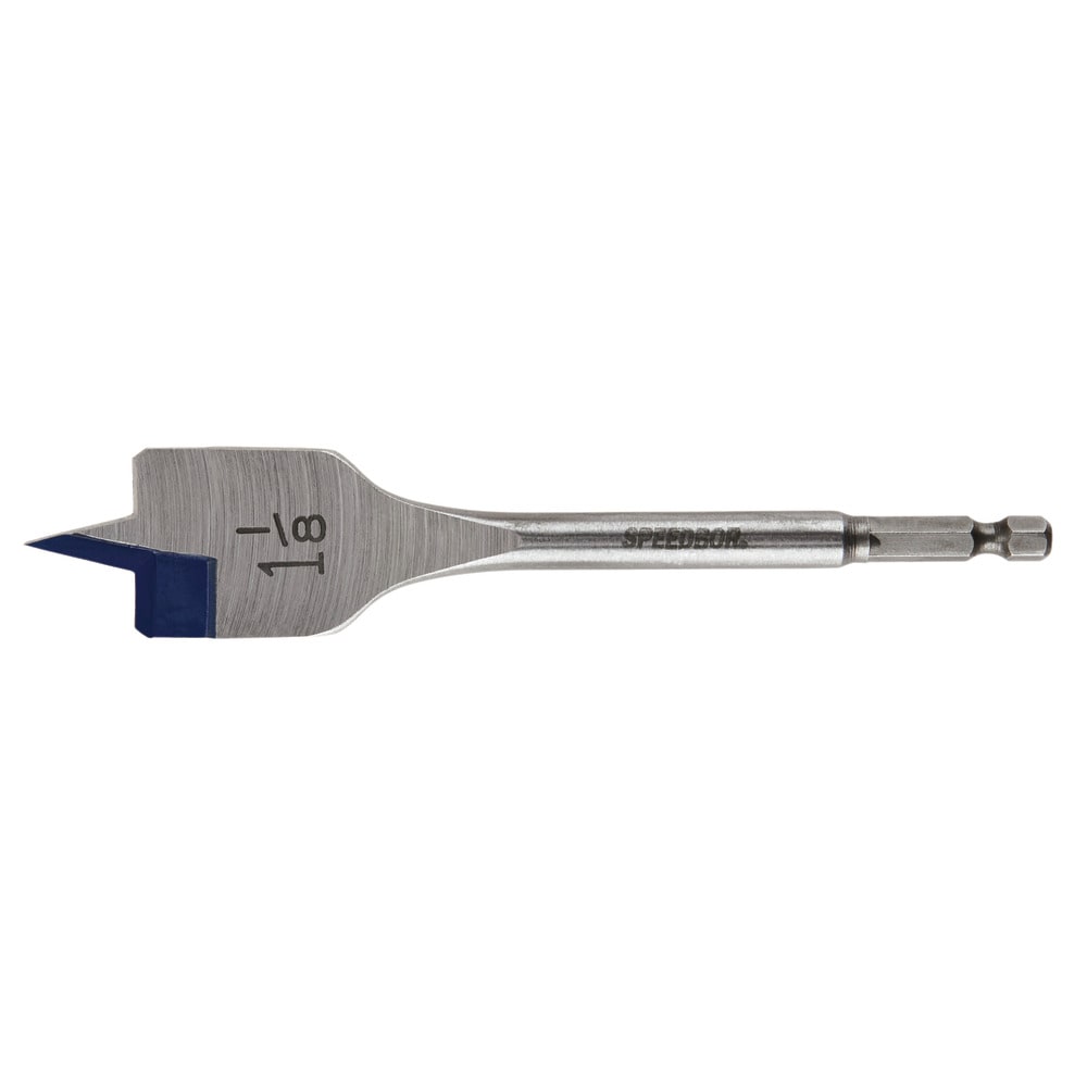 Longitud estándar de 1-1/8 pulg. x 6 pulg. Broca de pala para taladro de pala para madera - 88818BX