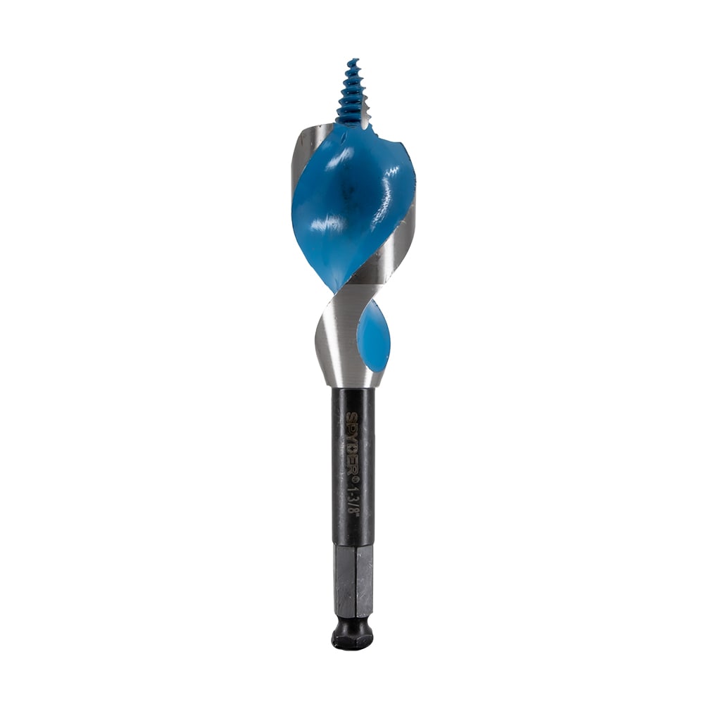 Broca de barrena para madera Spyder Stinger de 1-3/8 pulgadas x 6-1/2 pulgadas - 12014