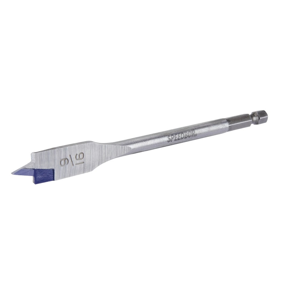 IRWIN Broca de pala para madera estándar de 9/16 pulgadas x 6 pulgadas - 88809BX