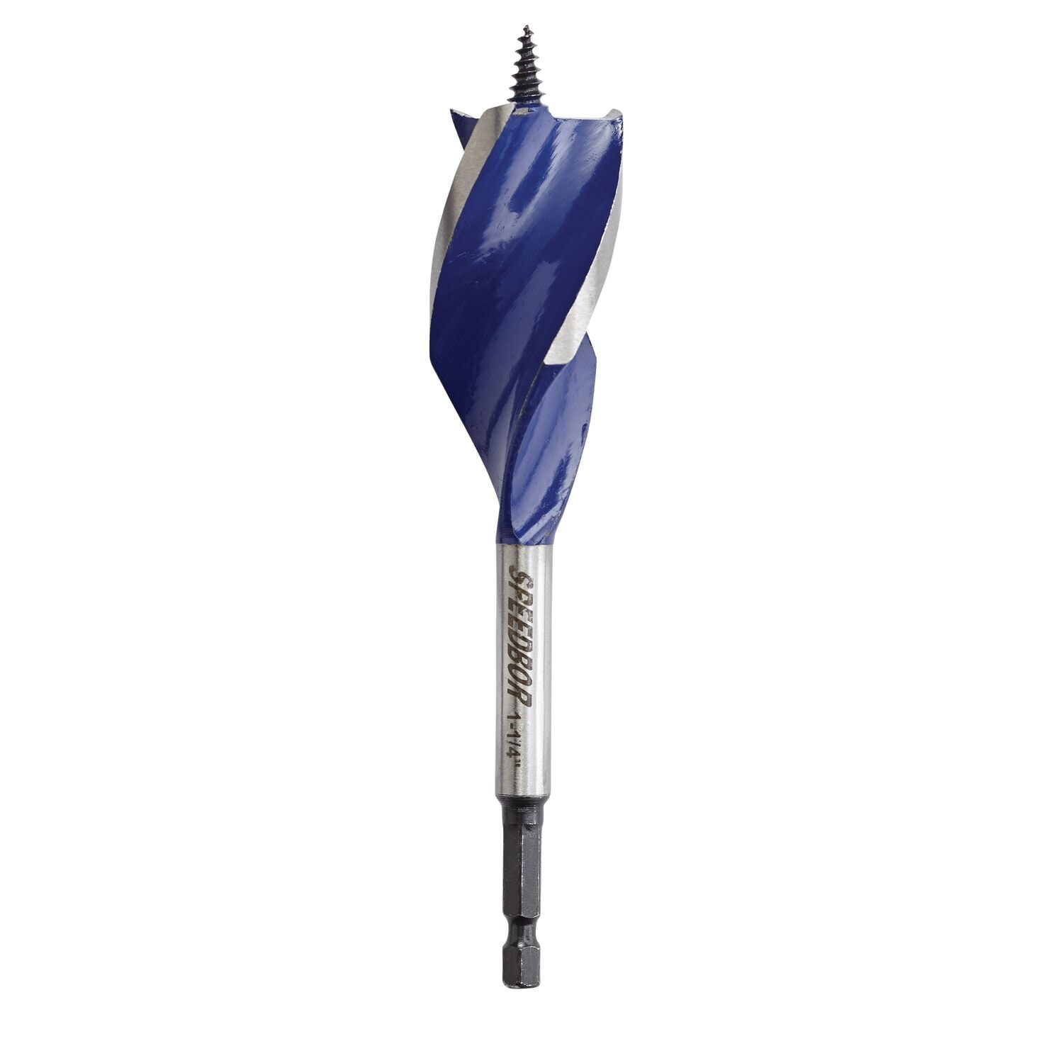IRWIN SPEEDBOR MAX Broca de 1-1/4 pulgadas x 6 pulgadas de tres filos para madera - 3041009
