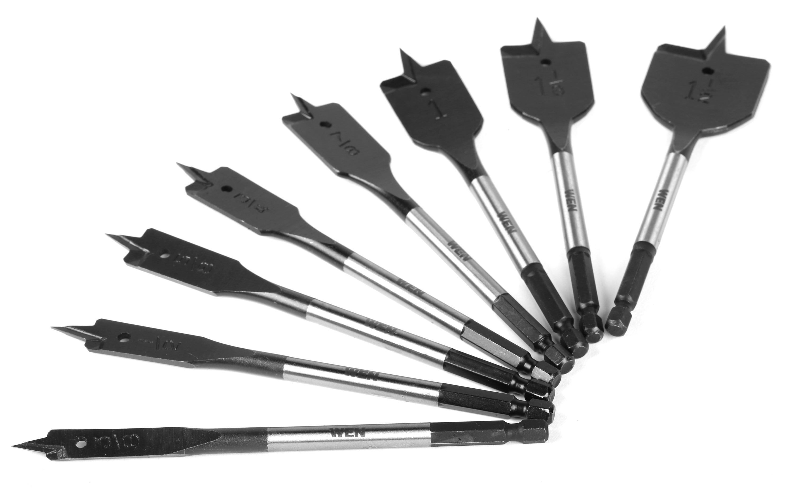 Juego de Brocas Espada de 8 Piezas de 6 pulgadas para Taladro Espada - DB818P de WEN