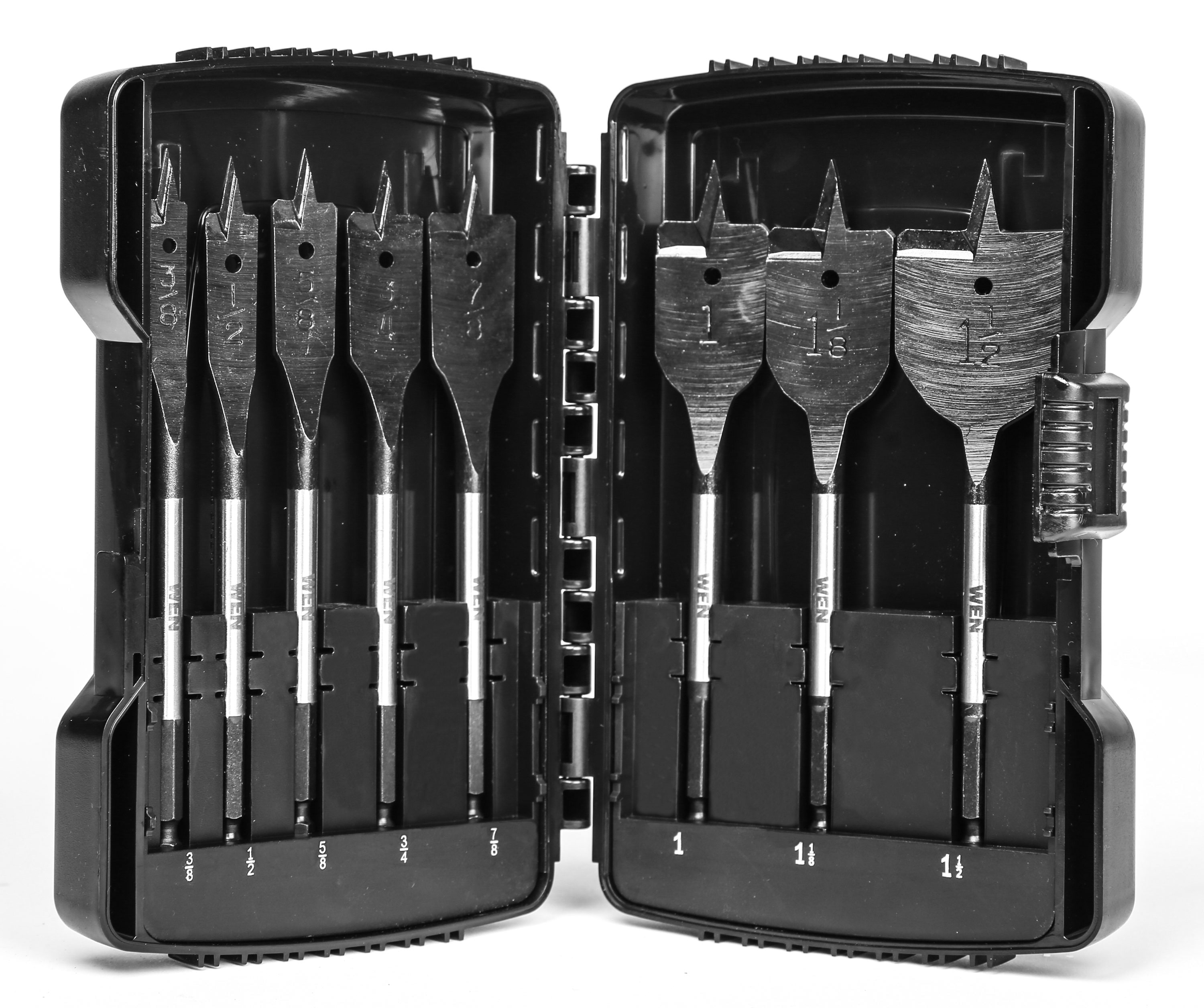 Juego de Brocas Espada de 8 Piezas de 6 pulgadas para Taladro Espada - DB818P de WEN