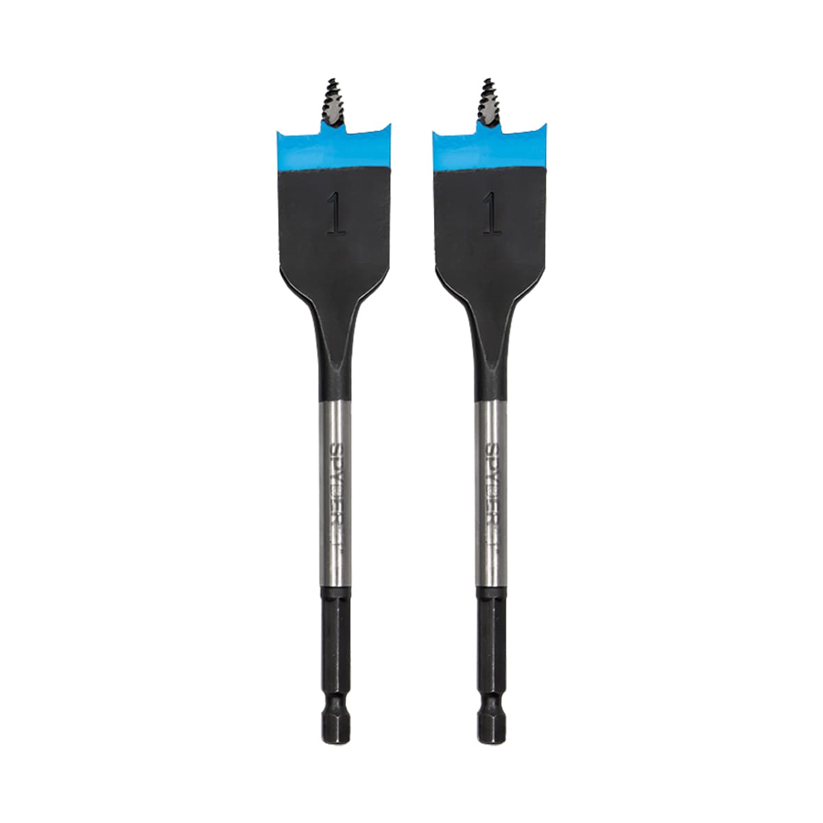 Juego de brocas espade para perforar madera de 2 piezas de 1 pulgada x 6 pulgadas - 11033