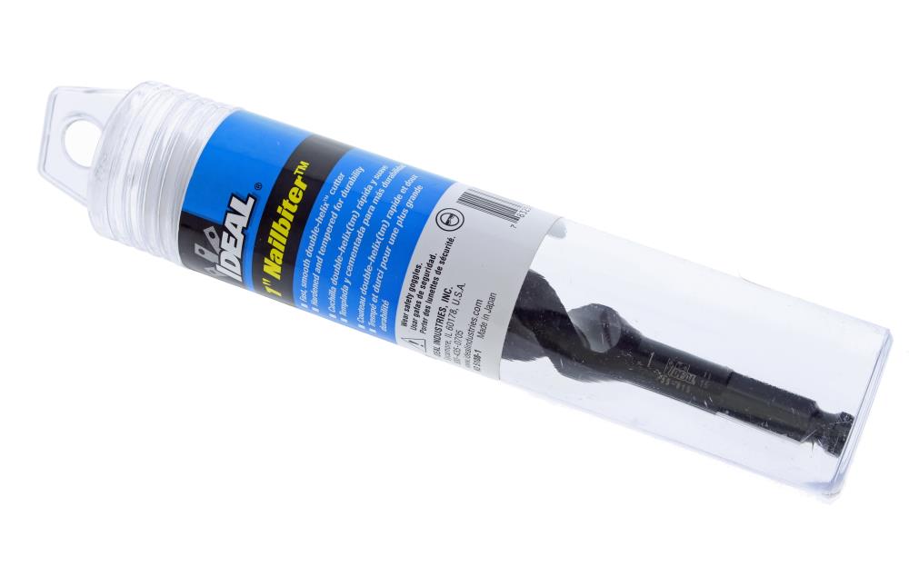 IDEAL IDEAL Nailbiter Broca de barrena para madera de 1 pulgada x 7-1/2 pulgadas - 35-815