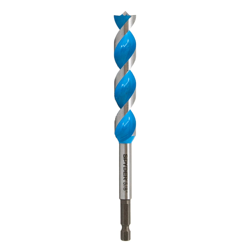 Broca de pala de madera Spyder Stinger Power Bit de 5/8 pulgadas x 6-1/2 pulgadas - 15005