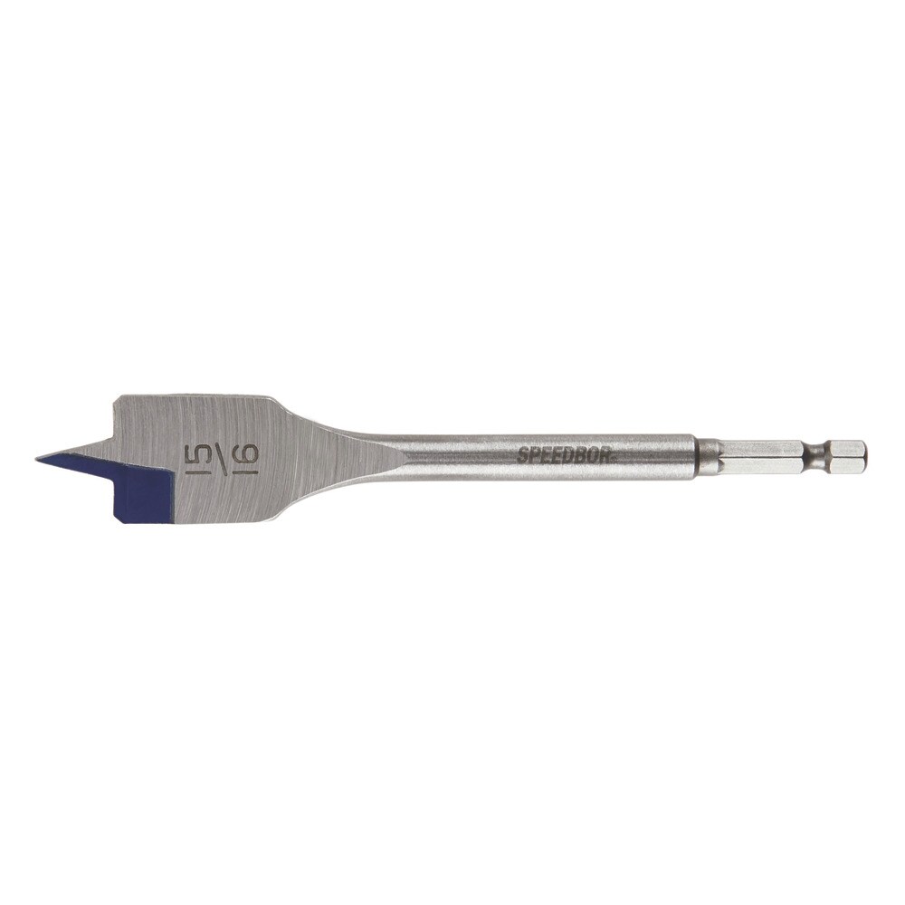 IRWIN Broca plana para madera estándar de 15/16 pulgadas x 6 pulgadas - 88815