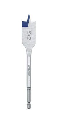 IRWIN Broca plana para madera estándar de 15/16 pulgadas x 6 pulgadas - 88815