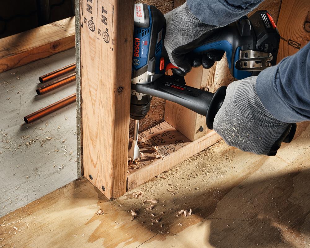 Bosch Clavo de Impacto 5/8 pulgadas x 6 pulgadas Broca para Taladro de Pala para Madera - NS1007