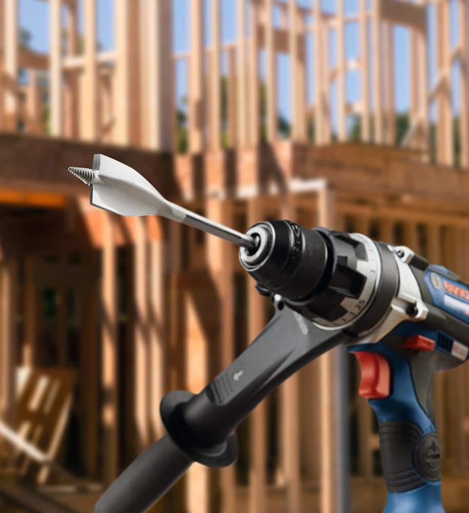 Bosch Clavo de Impacto 5/8 pulgadas x 6 pulgadas Broca para Taladro de Pala para Madera - NS1007