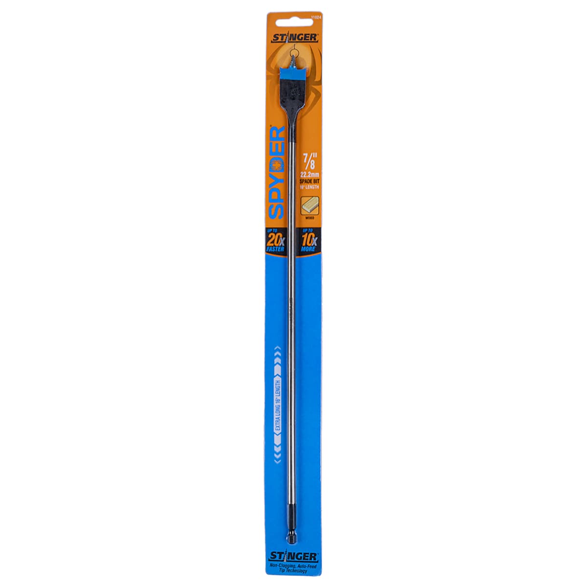 Broca avellanadora Spyder Stinger de 7/8 pulgadas x 16 pulgadas - 11024