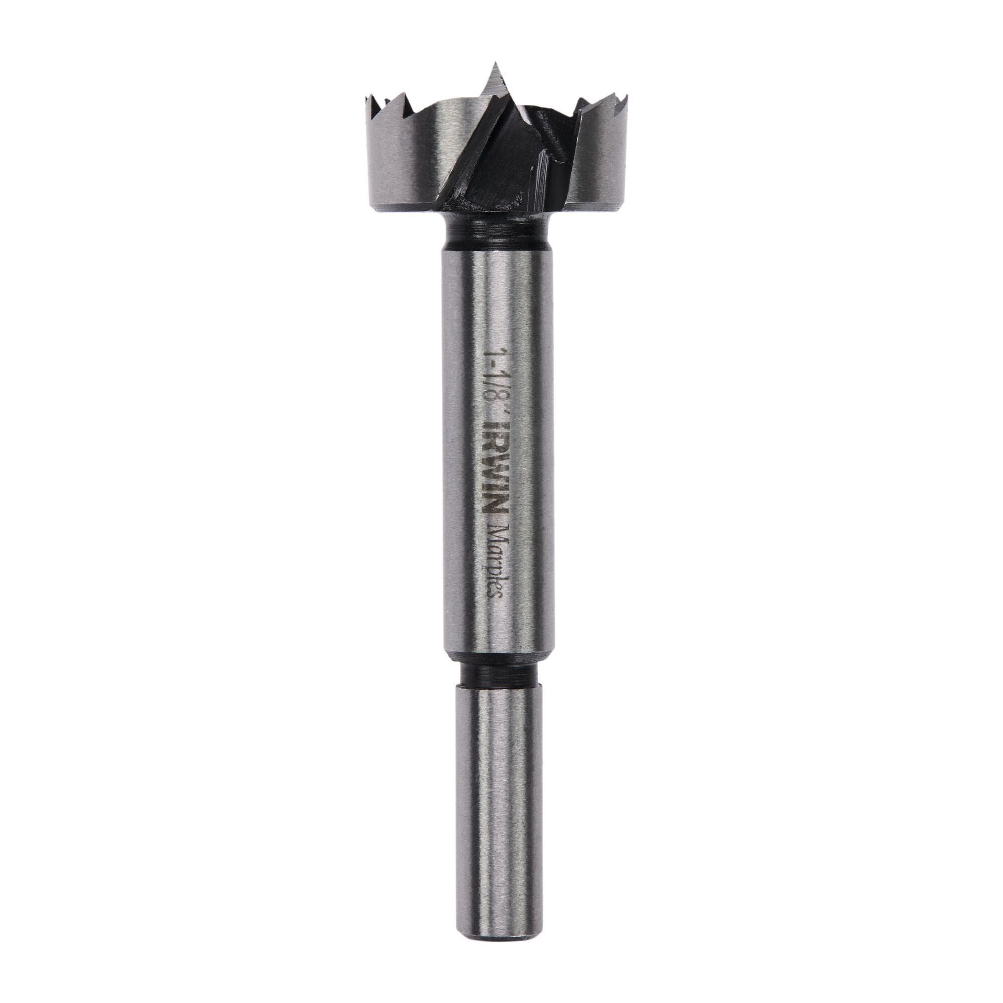 IRWIN Marples Broca Forstner para madera de 1-1/8-pulgadas x 3-11/16-pulgadas - 1966931