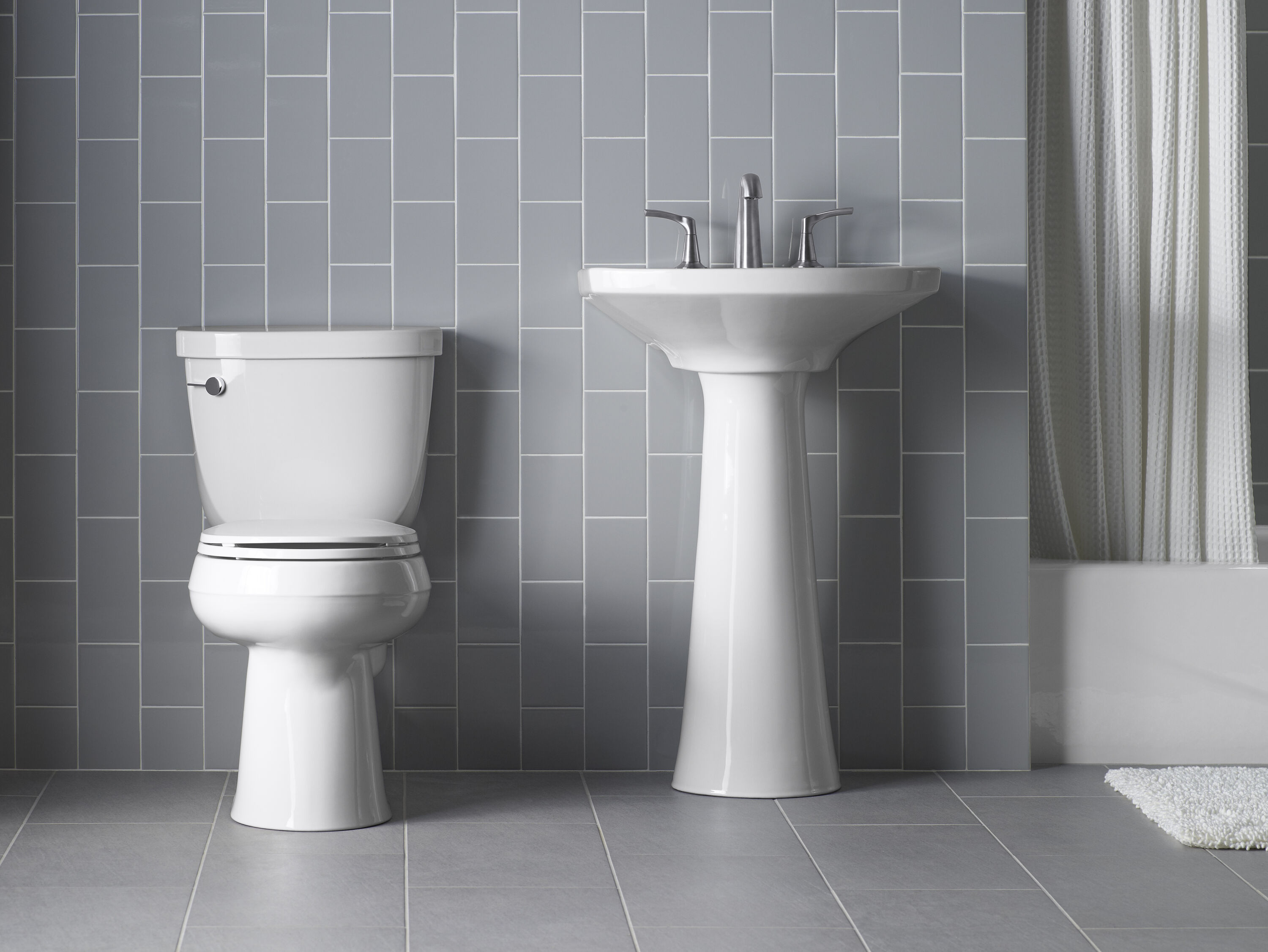 KOHLER Cimarron Blanco (22.75 pulgadas x 18.88 pulgadas x 34.5 pulgadas) - 2362-8-0