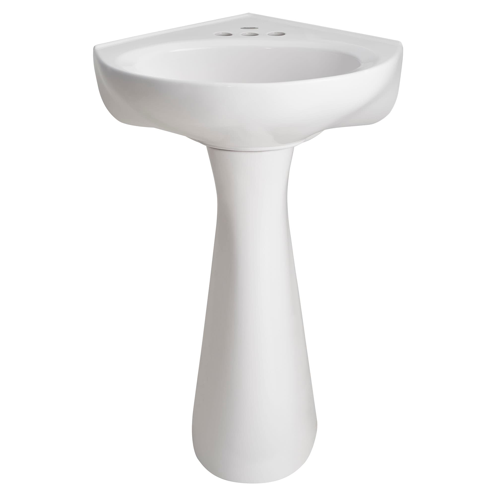 American Standard Lavabo de Pedestal Combo de Porcelana Blanca (22 pulgadas x 18.5 pulgadas x 31 pulgadas) - 0611400.020