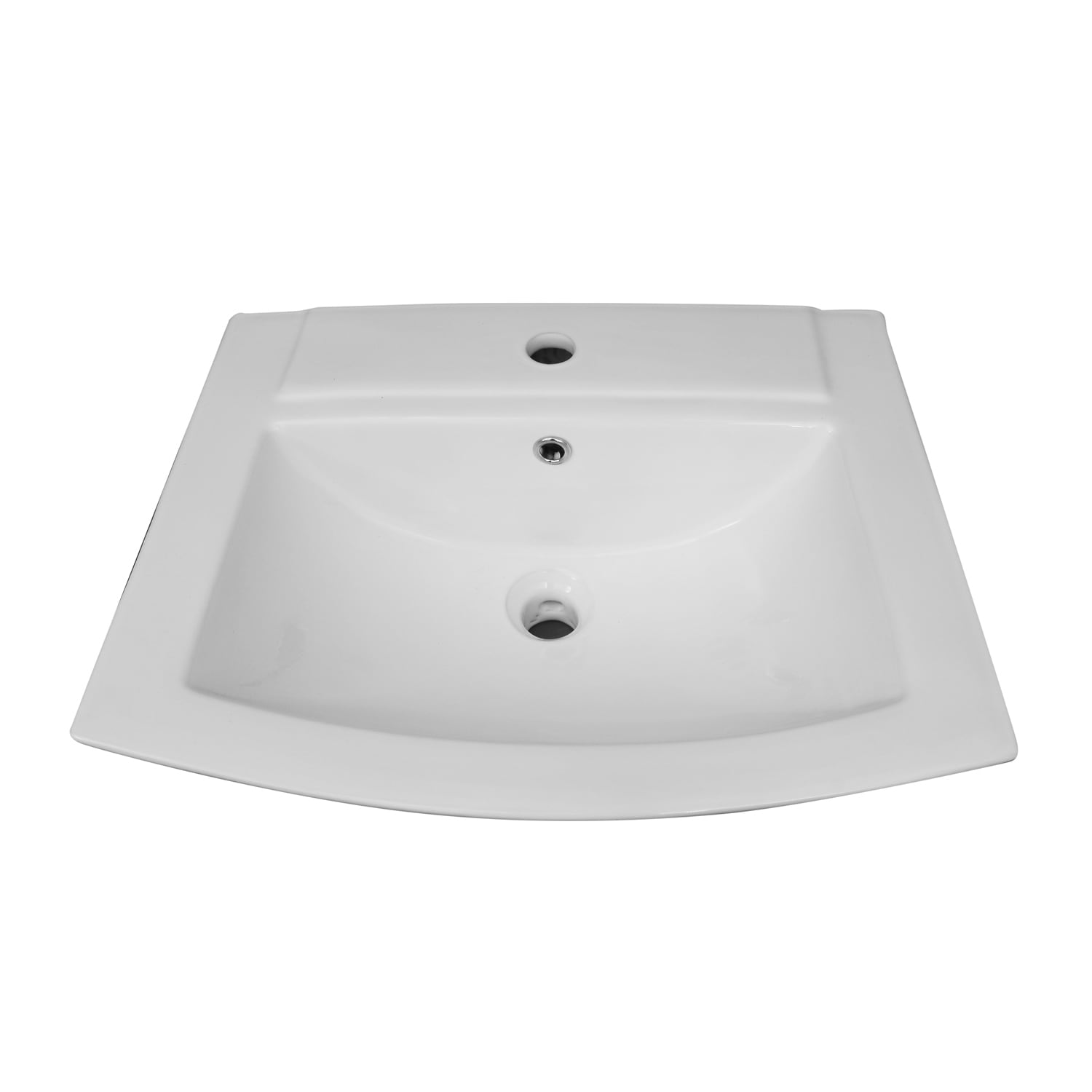Barclay Burke pedestal lavatory Vitreous China Modern White Pedestal Sink Combo (18.125 pulg. x 24.375 pulg. x 32.625 pulg.) - 3-461WH

Fregadero de pedestal blanco moderno de vitrificado de China de Barclay Burke combo (18.125 pulg. x 24.375 pulg. x 32.625 pulg.) - 3-461WH