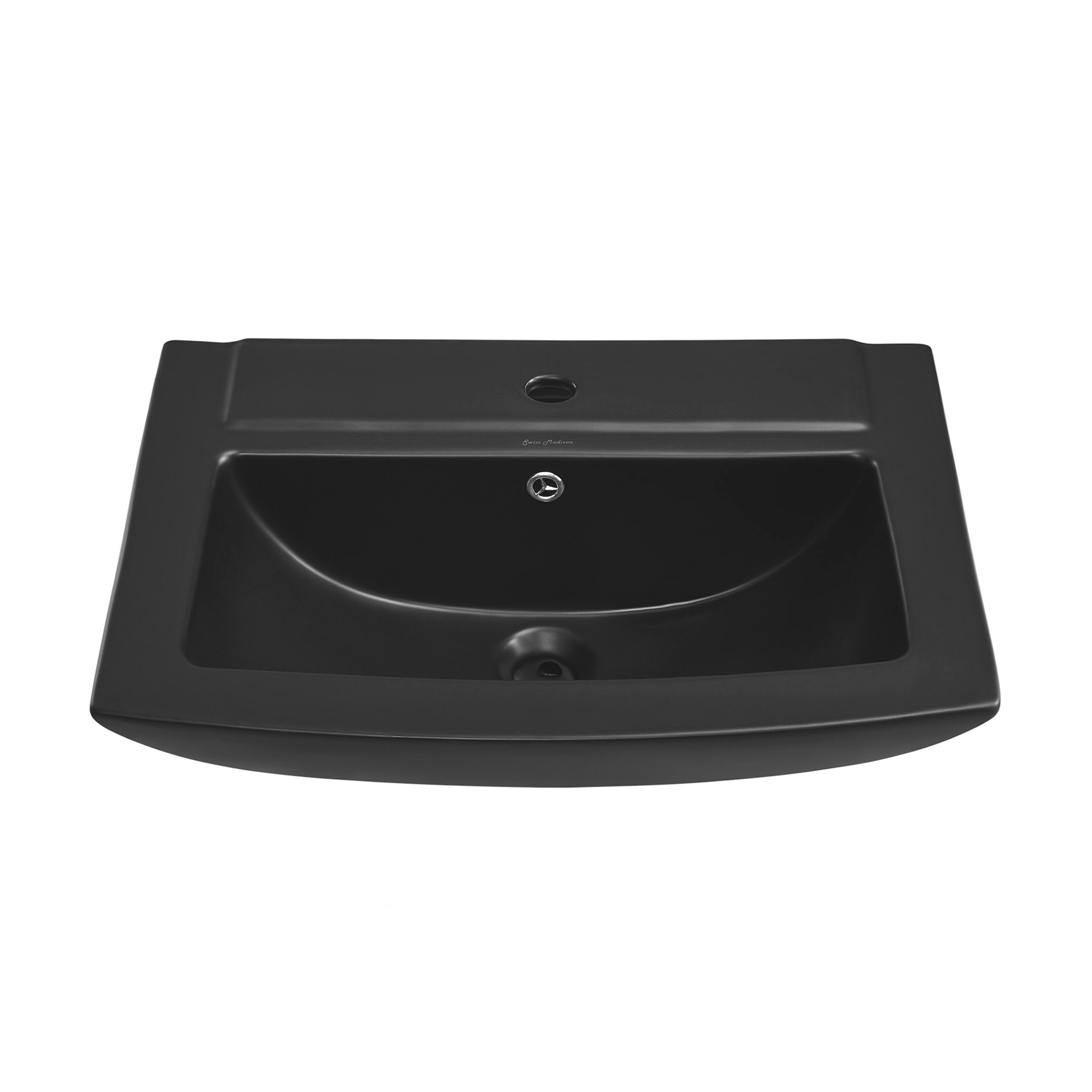 Swiss Madison Swiss Madison Besancon Ceramic Modern Matte Black Pedestal Sink Combo (18.5-in x 24.5-in x 33.5-in) - SM-25-PSBES05BK

Swiss Madison Besancon - Combo de lavamanos de pedestal moderno de cerámica en negro mate (18.5 pulgadas x 24.5 pulgadas x 33.5 pulgadas) - SM-25-PSBES05BK
