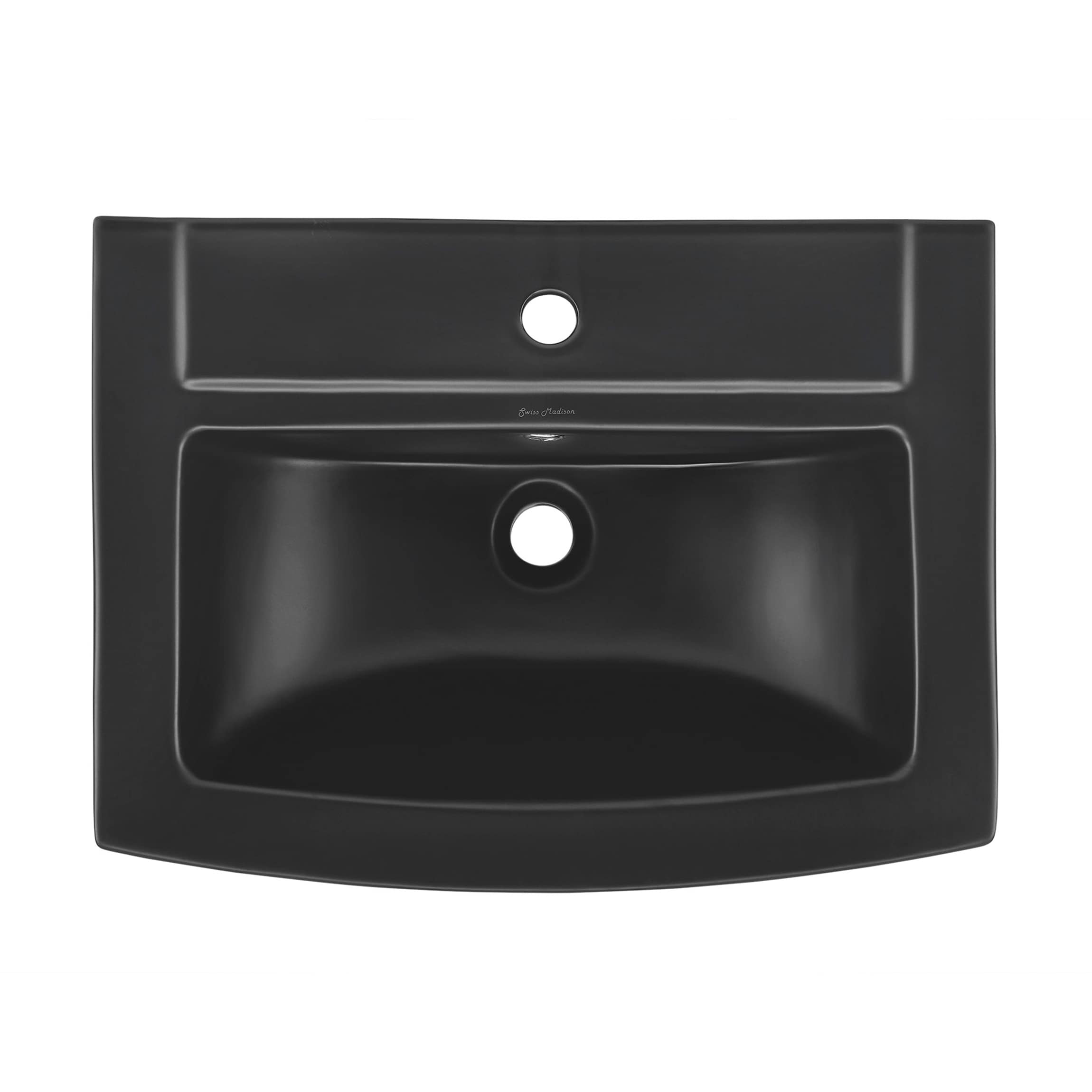 Swiss Madison Swiss Madison Besancon Ceramic Modern Matte Black Pedestal Sink Combo (18.5-in x 24.5-in x 33.5-in) - SM-25-PSBES05BK

Swiss Madison Besancon - Combo de lavamanos de pedestal moderno de cerámica en negro mate (18.5 pulgadas x 24.5 pulgadas x 33.5 pulgadas) - SM-25-PSBES05BK