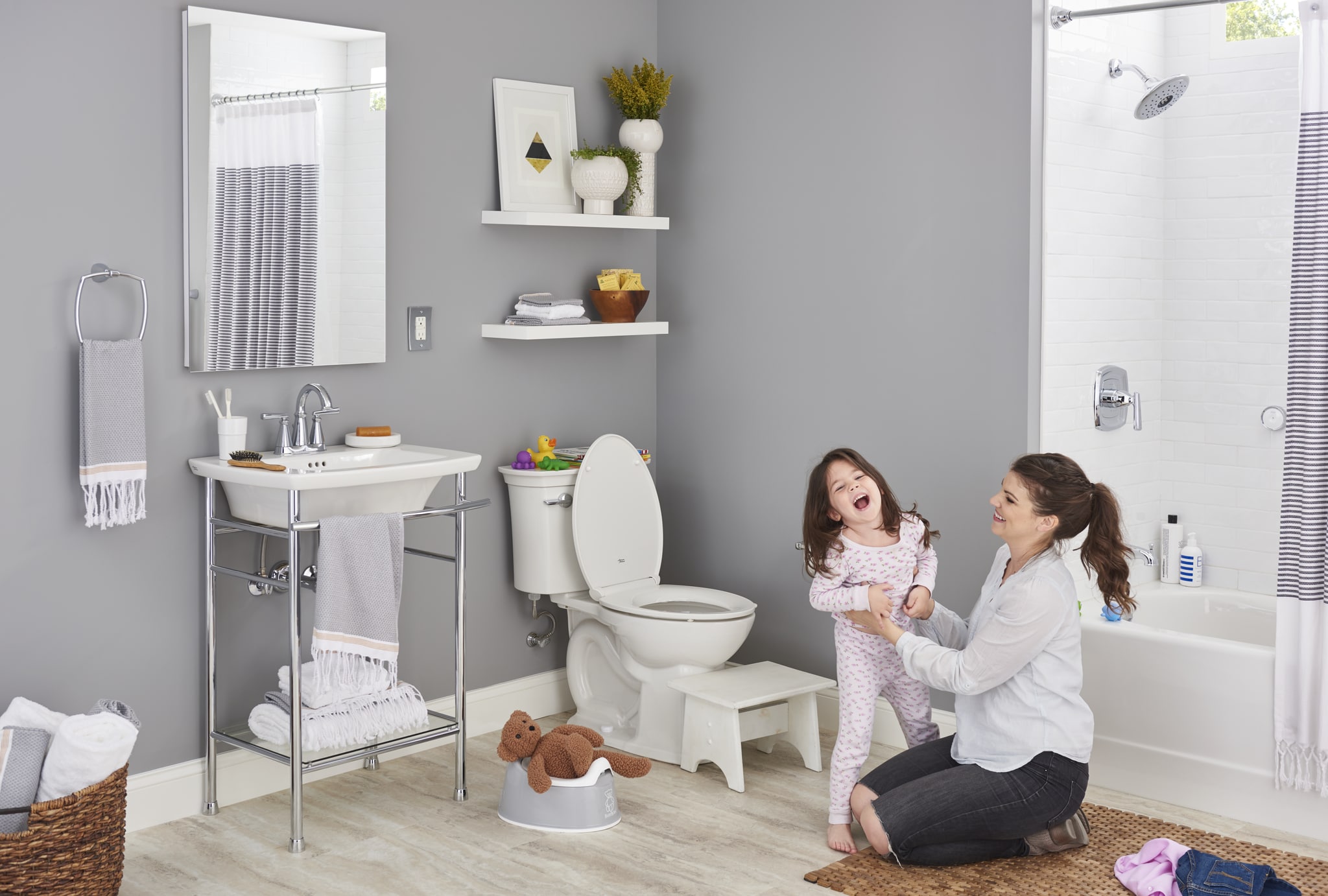 American Standard Edgemere Fireclay Modern White Pedestal Sink Top (26.25 pulgadas x 21.12 pulgadas x 9.31 pulgadas) - 0445008.020