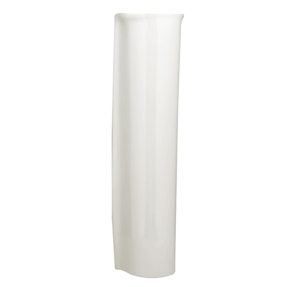 Base de lavabo de pedestal en porcelana vitrificada blanca Ravenna de American Standard (6.5 pulgadas x 23 pulgadas) - 0041000.020