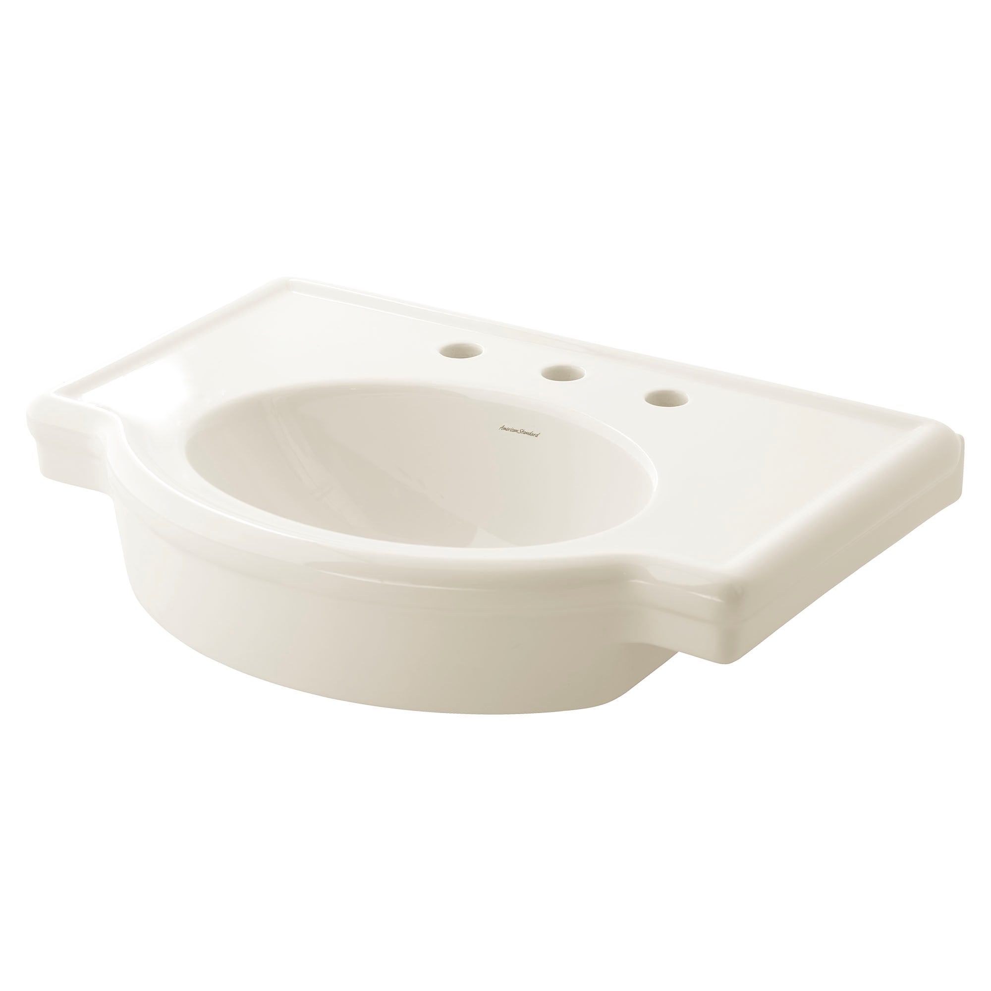 American Standard Retrospect Fireclay Linen Pedestal Sink Top (27 pulgadas x 19.75 pulgadas x 36 pulgadas) - 0282008.222