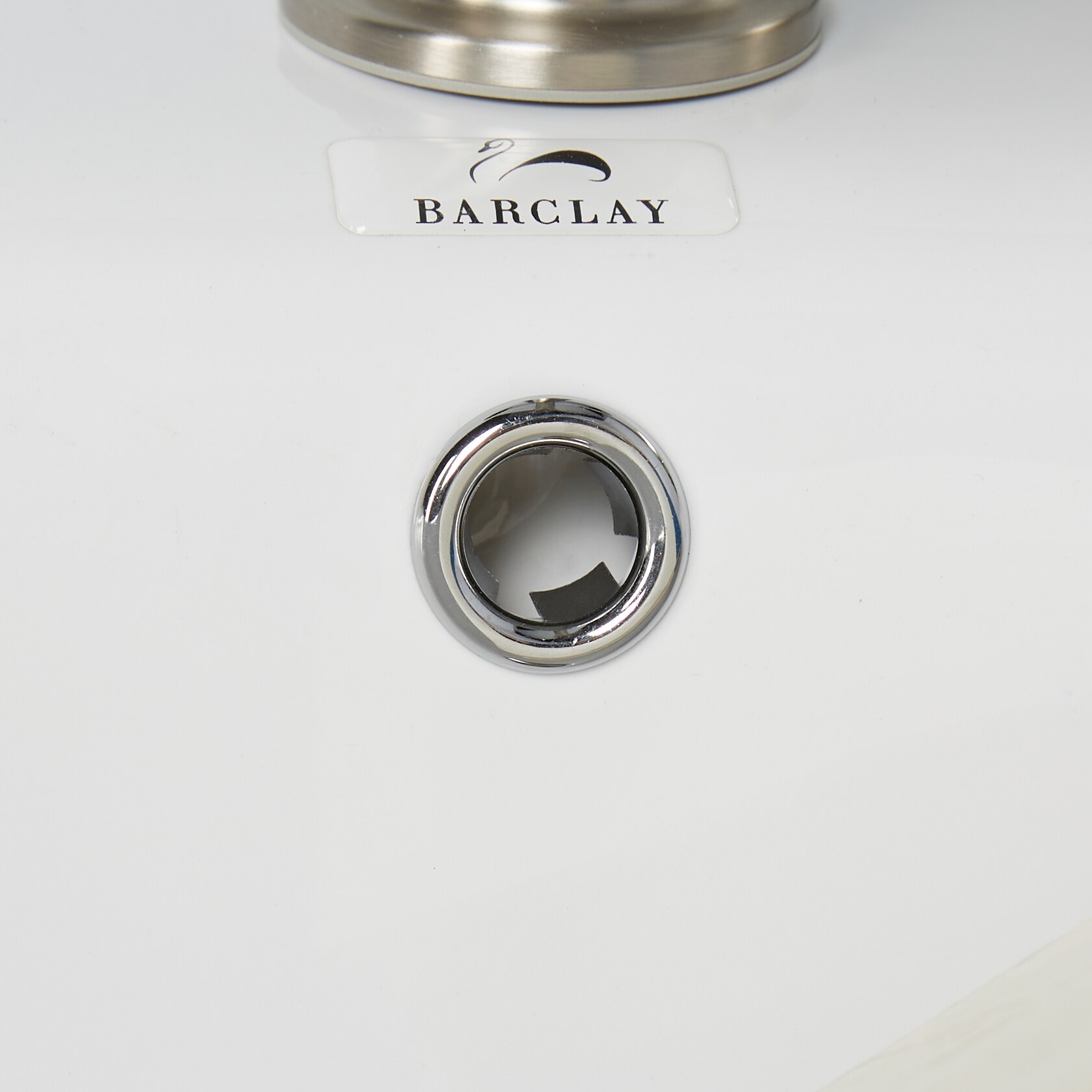 Lavabo de pedestal Barclay Collins de porcelana vitrificada blanco moderno Combo de lavabo de pedestal (22.5 pulgadas x 18.87 pulgadas x 31.12 pulgadas) - 3-281WH