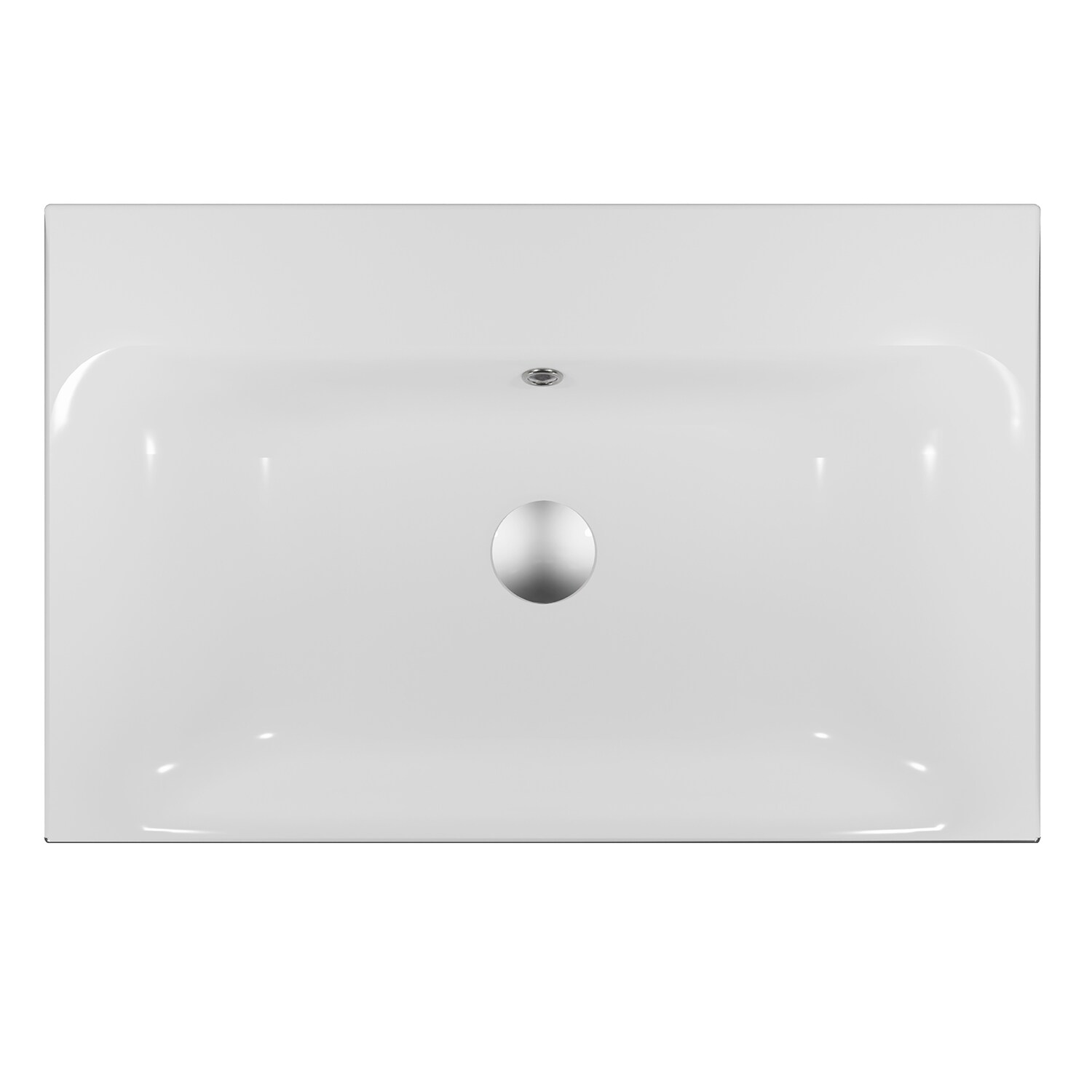 Colecciones de Baño WS Bath Colecciones WS Bath Colecciones Momento Lavabo de Pedestal de Cerámica Blanca Moderna de Arcilla de Fuego (27.6 pulgadas x 17.7 pulgadas x 34.4 pulgadas) - MOMENTO 32+70