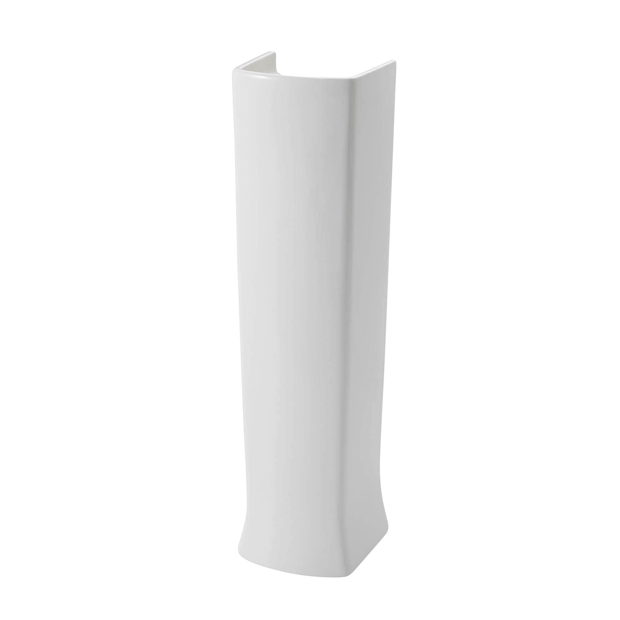 Base de lavabo de pedestal American Standard Townsend Fireclay blanco (7 pulgadas x 8 pulgadas x 29.625 pulgadas) - 0039001.020