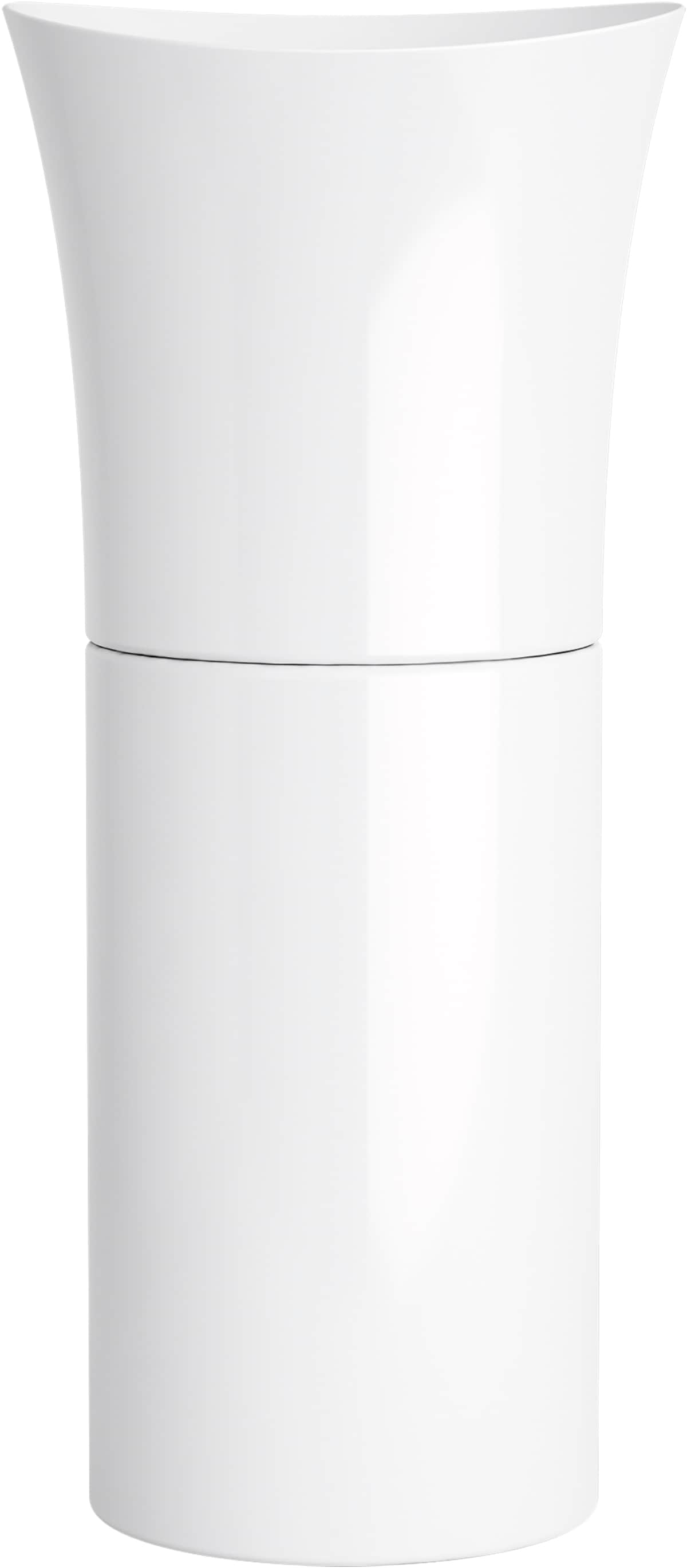 Fregadero de pedestal de porcelana blanca Veil KOHLER KOHLER con combo de desagüe (16 pulgadas x 36.0625 pulgadas) - K-20701-0