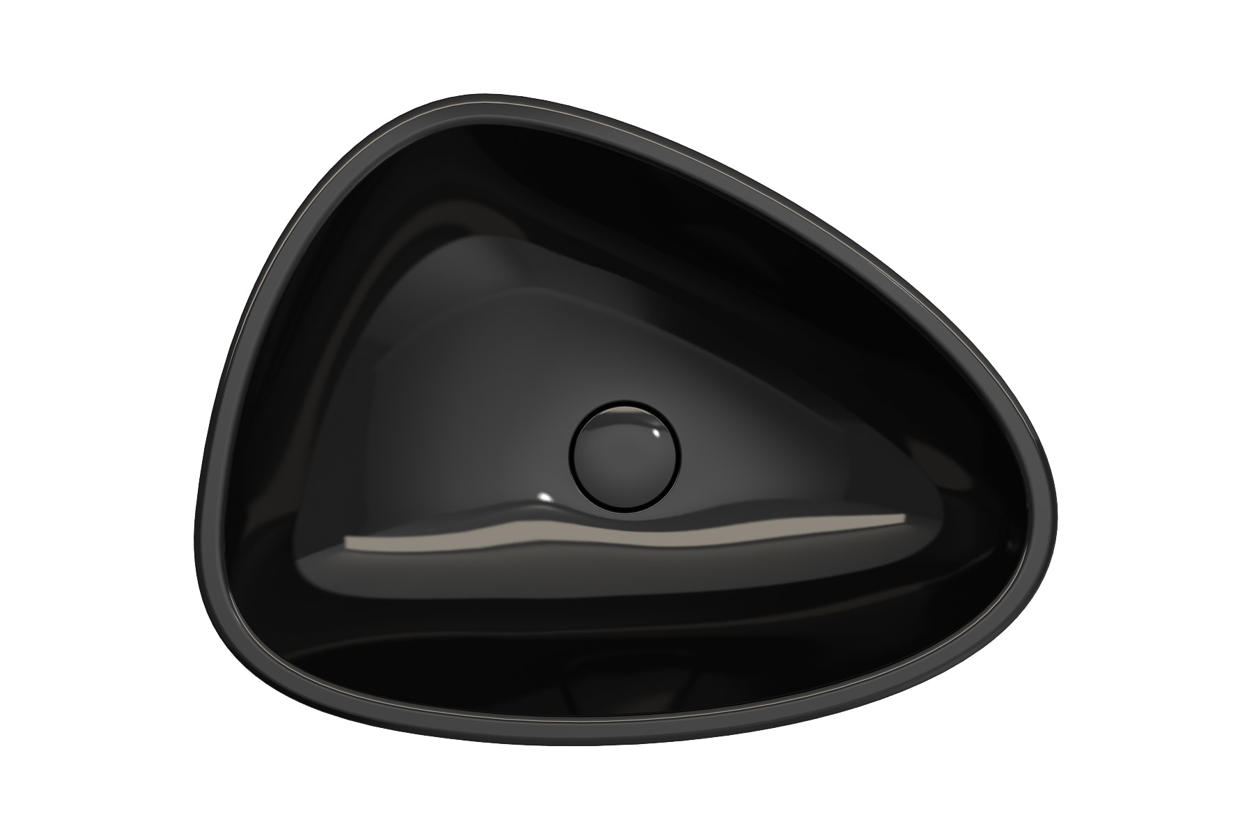 BOCCHI Fireclay Modern Black Pedestal Sink Combo (22.75 pulgadas x 17.25 pulgadas x 33.75 pulgadas) - 1075-005-0125