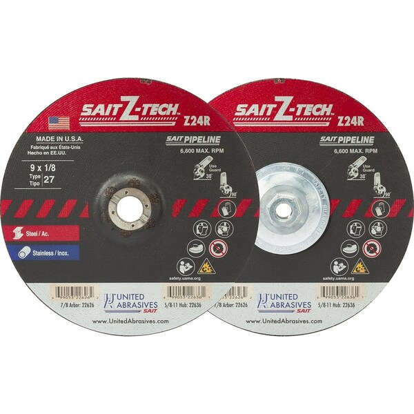 United Abrasivos / Sait Pipeline WhlT276x18x5811ZtechPK10 - 22633

Se traduce como: United Abrasivos / Sait Pipeline DiscoT276x18x5811ZtechPK10 - 22633