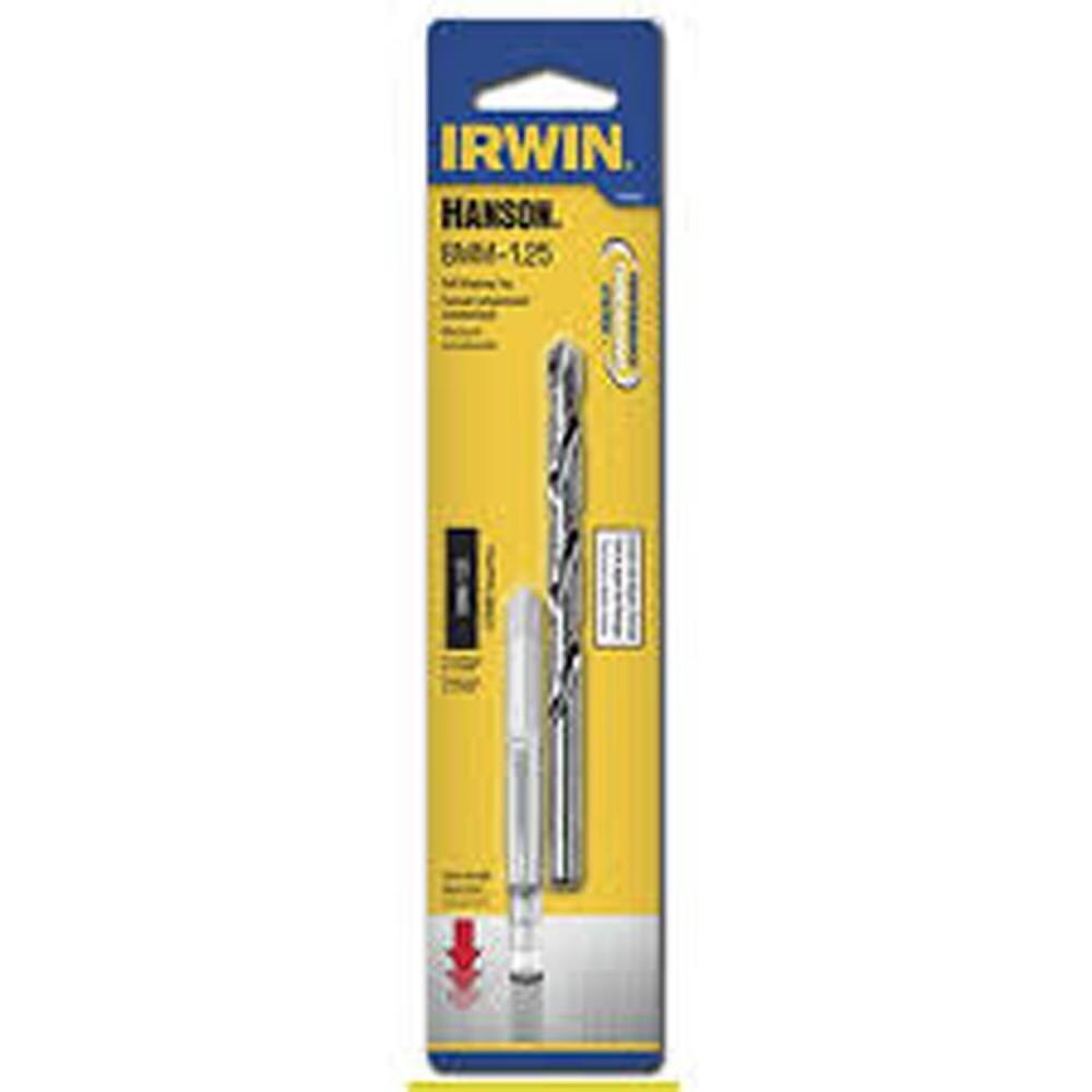 Juego de machuelo y broca métricos de 2 piezas IRWIN Hanson M8 X 1.25 - 1788681