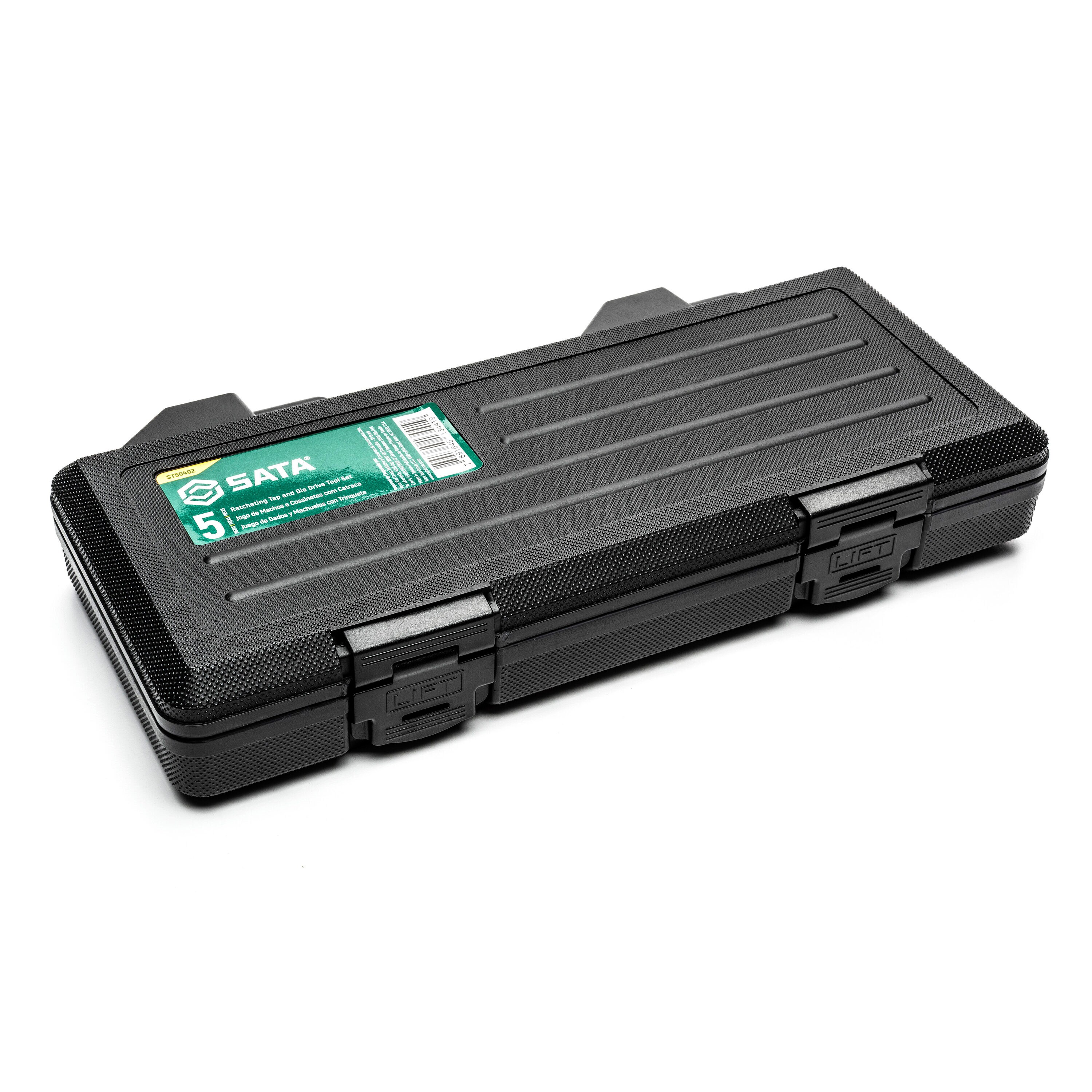 SATA Juego de 5 piezas de brocas y terrajas estándar (SAE) y métricas - ST50402
